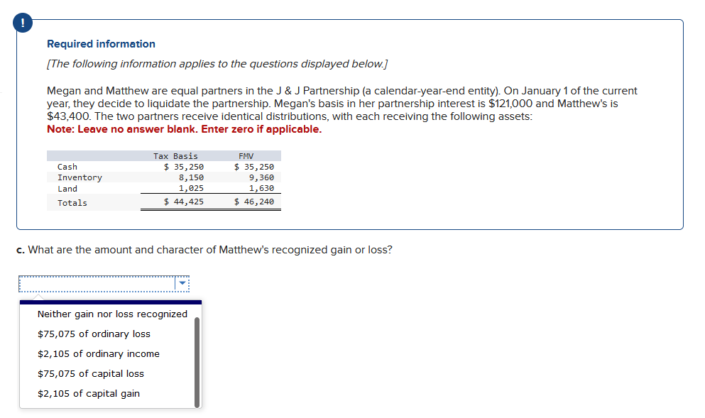 Please answer all parts with detailed explanation