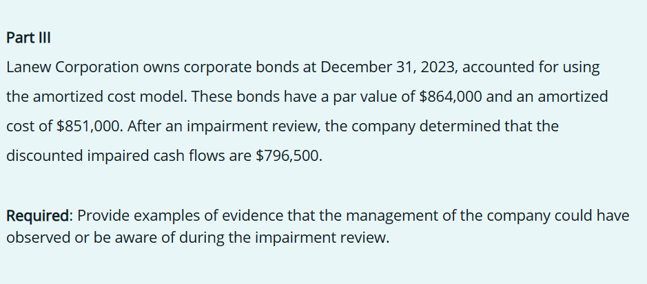Part I Wai Corporation uses FIFO and a periodic