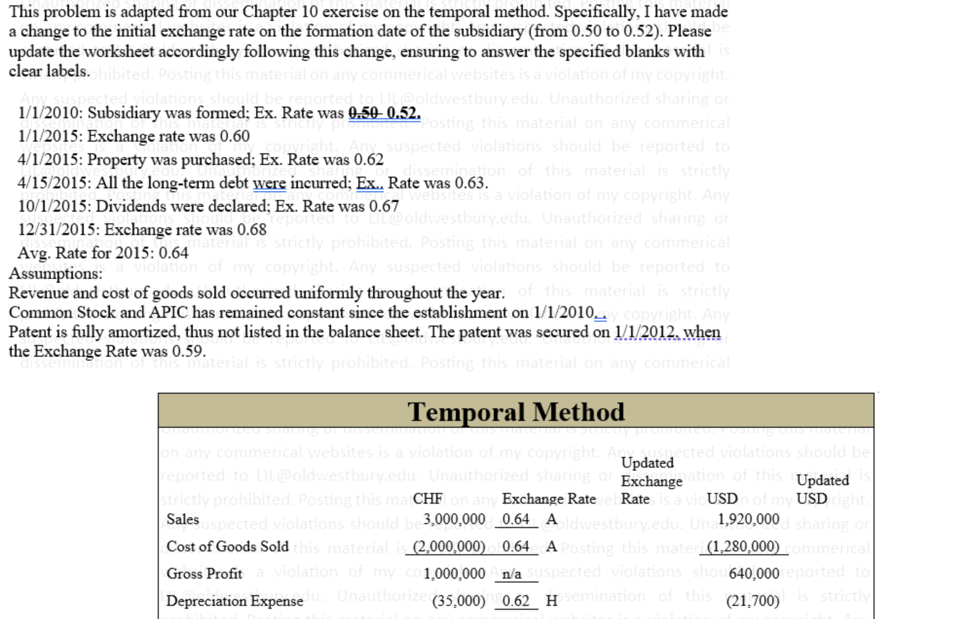 This problem is adapted from our Chapter 10
