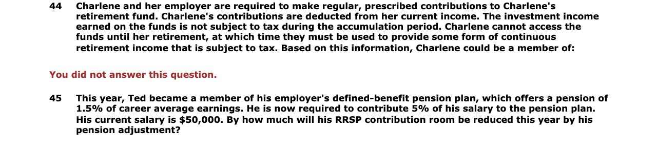 44 Charlene and her employer are required to make