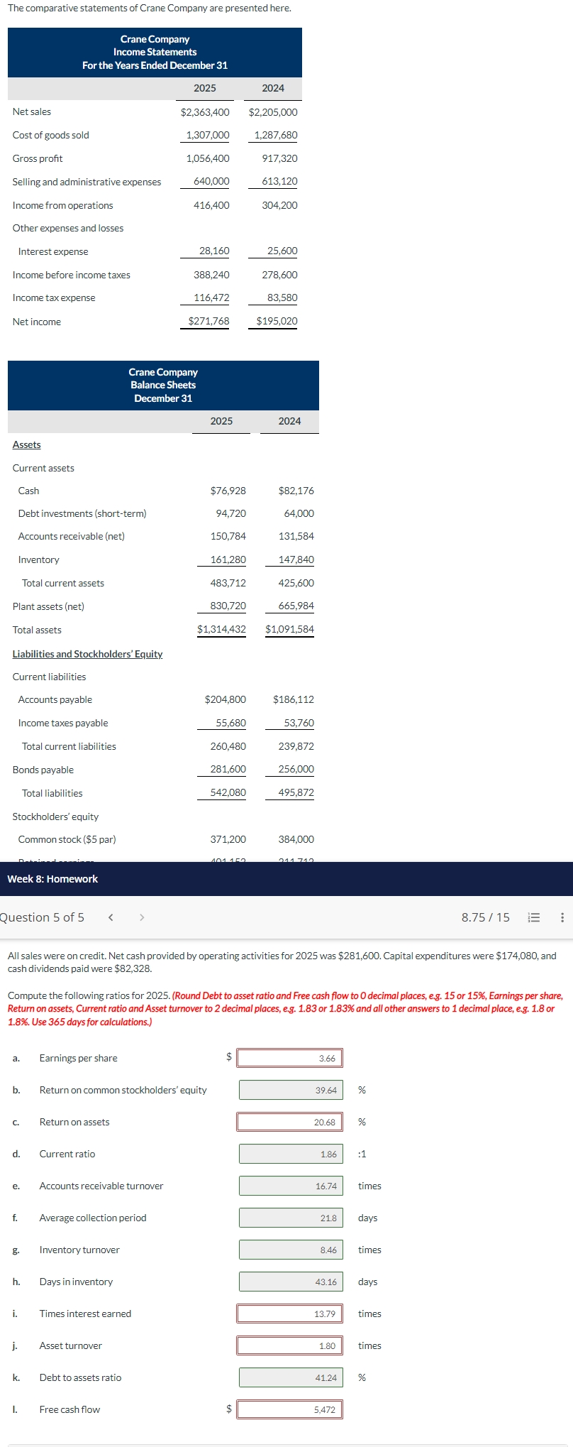 i need you to answer the questions i got wrong.