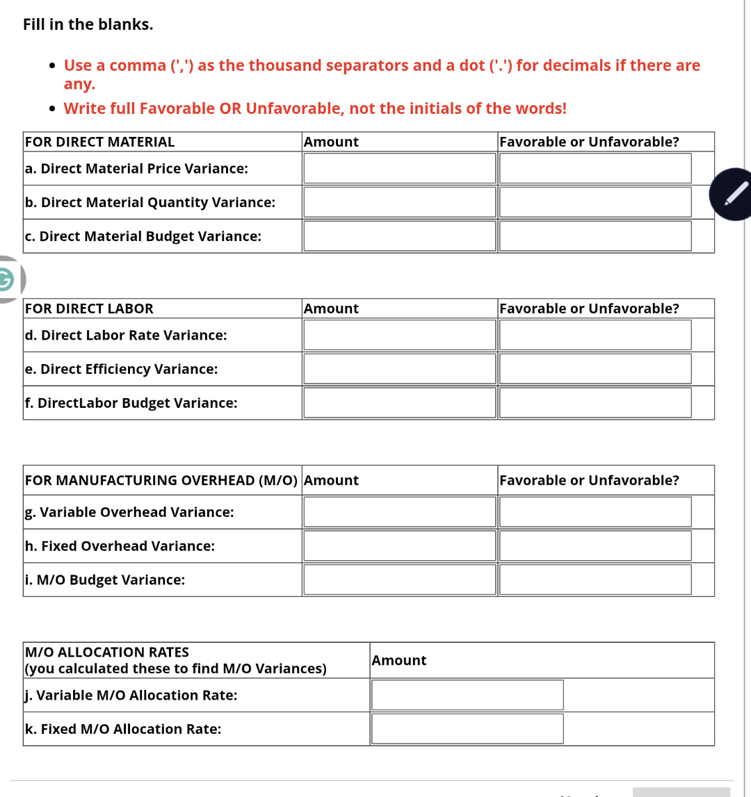 Suppose Company A plans to produce and sell 5 , 0