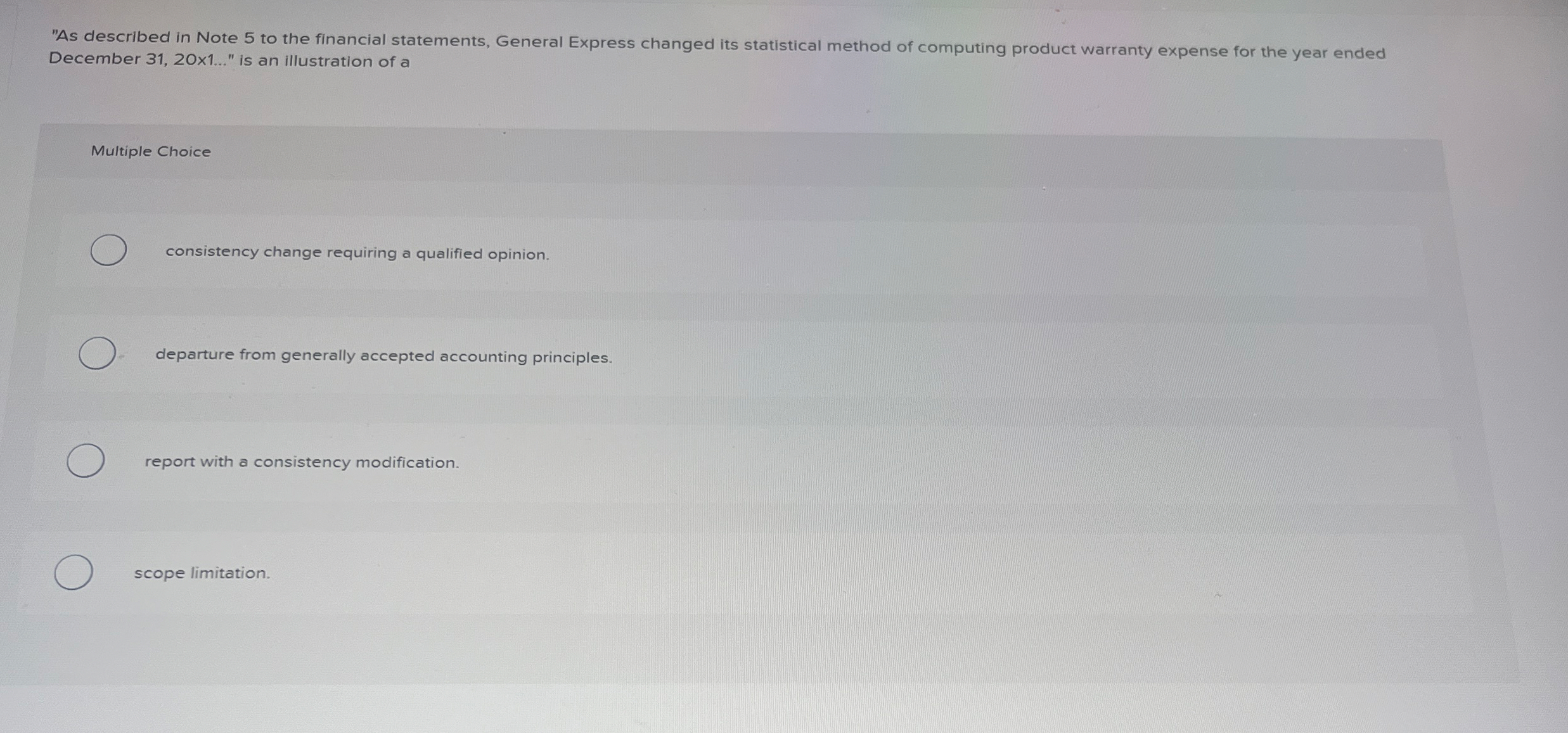 " As described in Note 5 to the financial