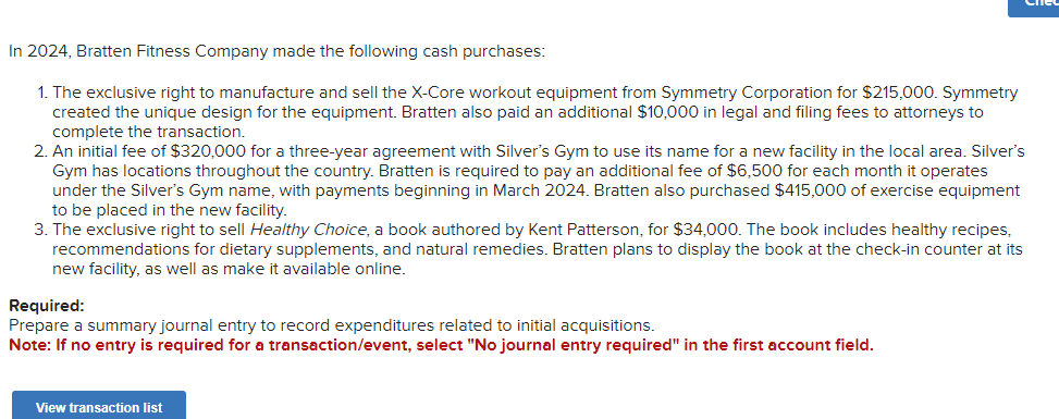 In 2024, Bratten Fitness Company made the