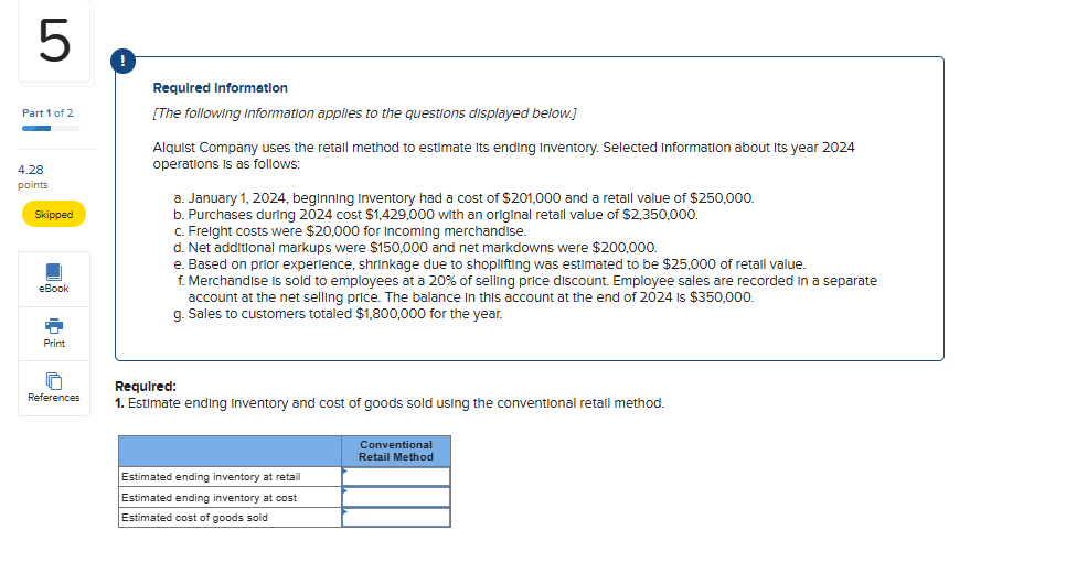 ! Required Information [ T h e following