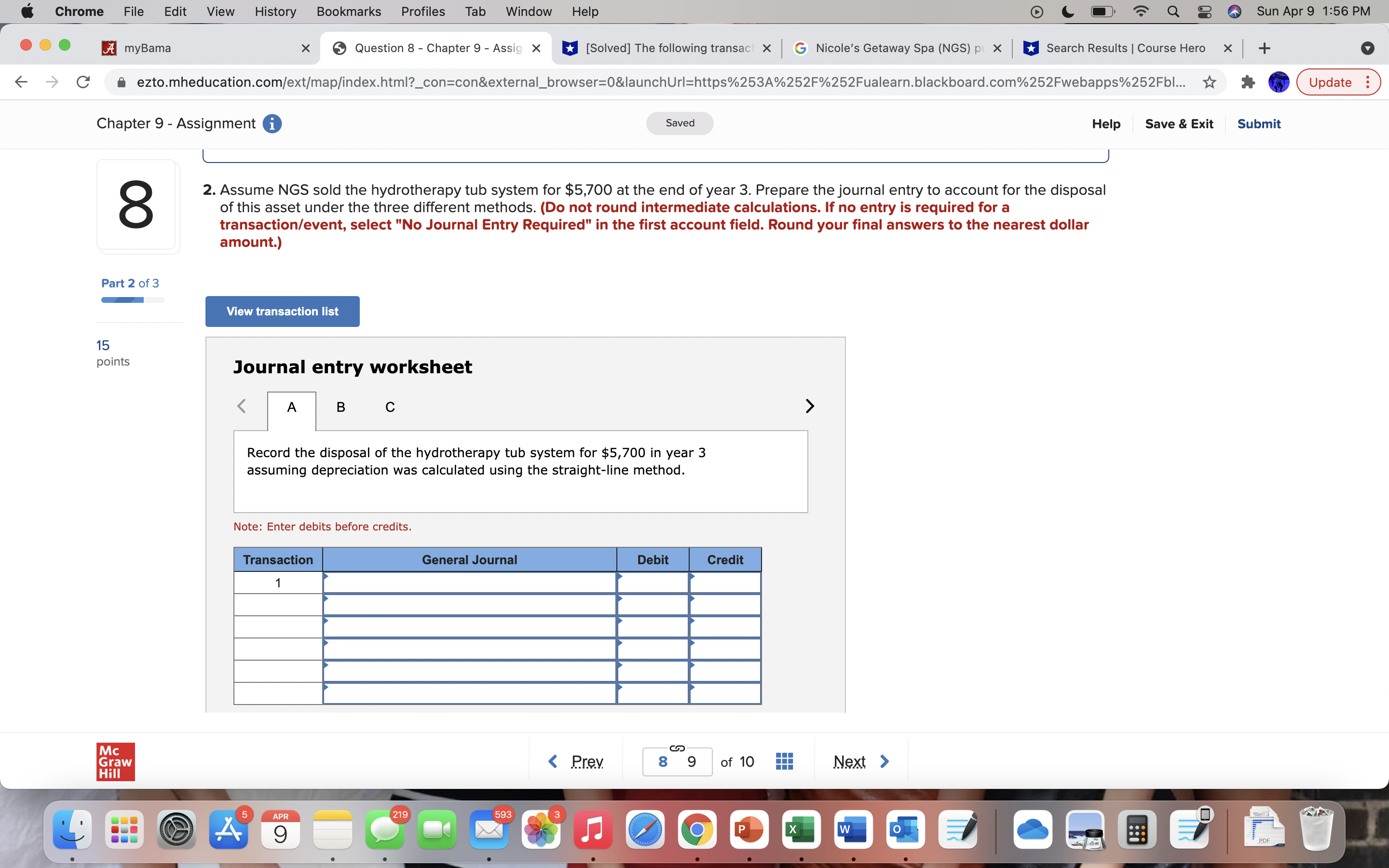 Chrome File Edit View History Bookmarks Profiles