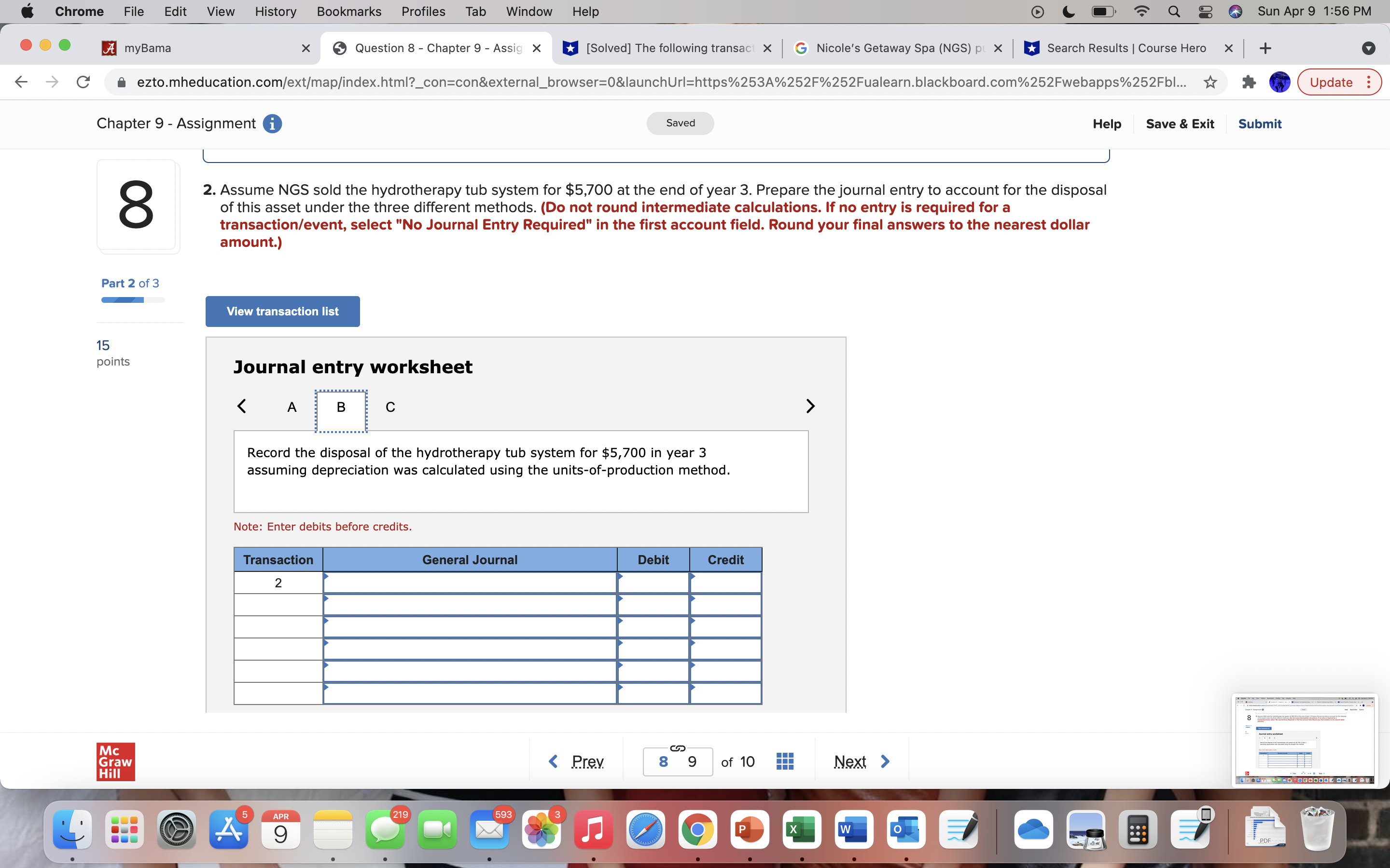 Chrome File Edit View History Bookmarks Profiles