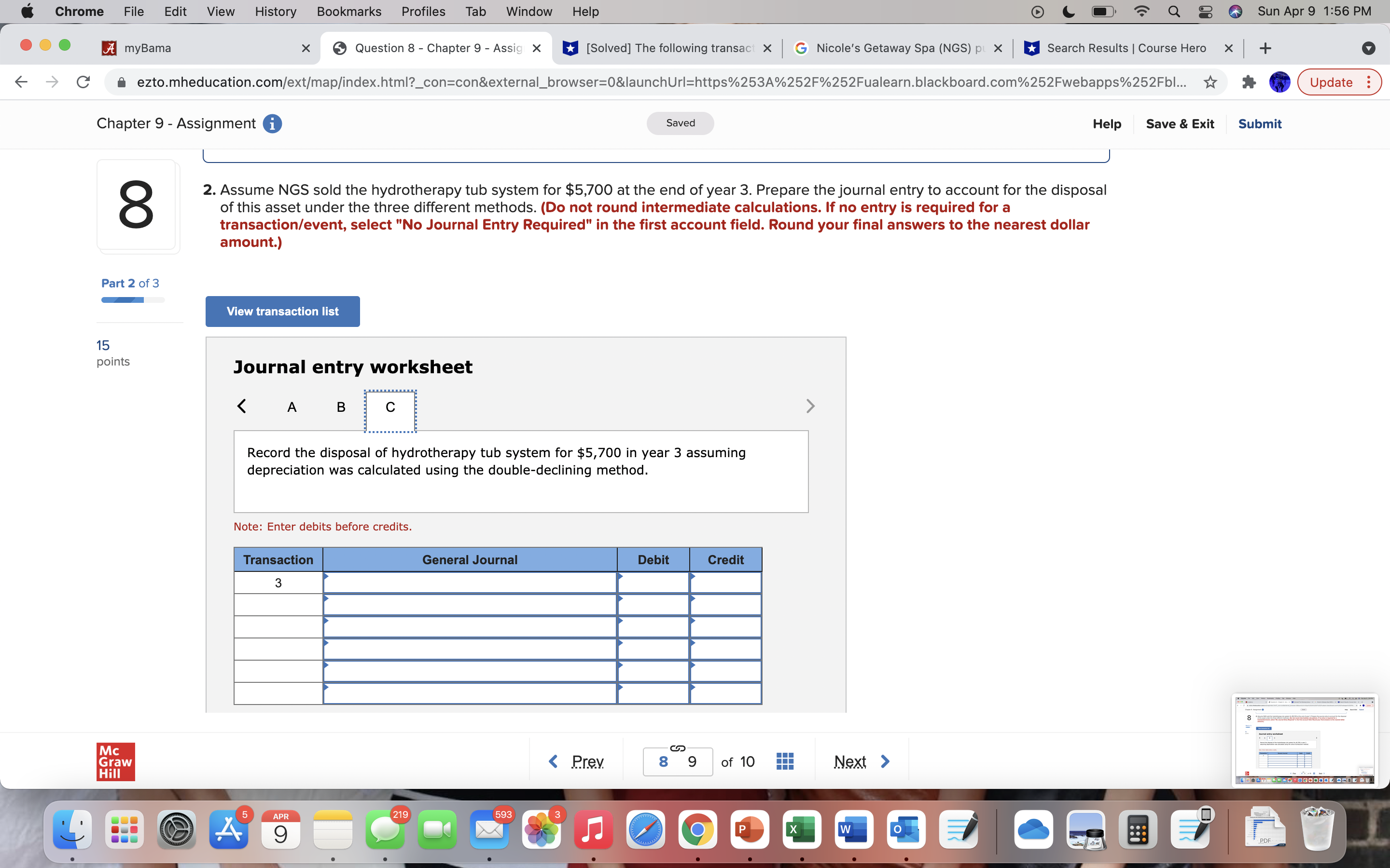 Chrome File Edit View History Bookmarks Profiles