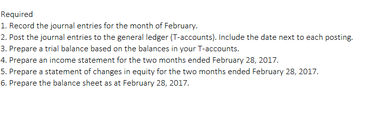 CHECK FIGURES: 4. Profit = $21,700; 6. Total