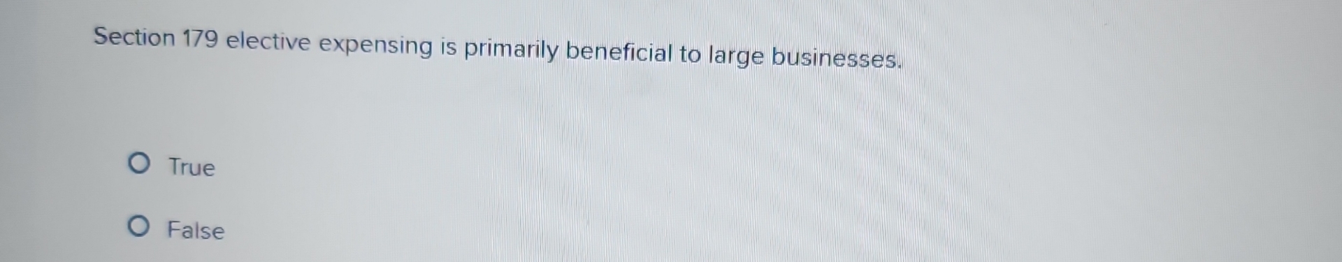 Section 1 7 9 elective expensing is primarily