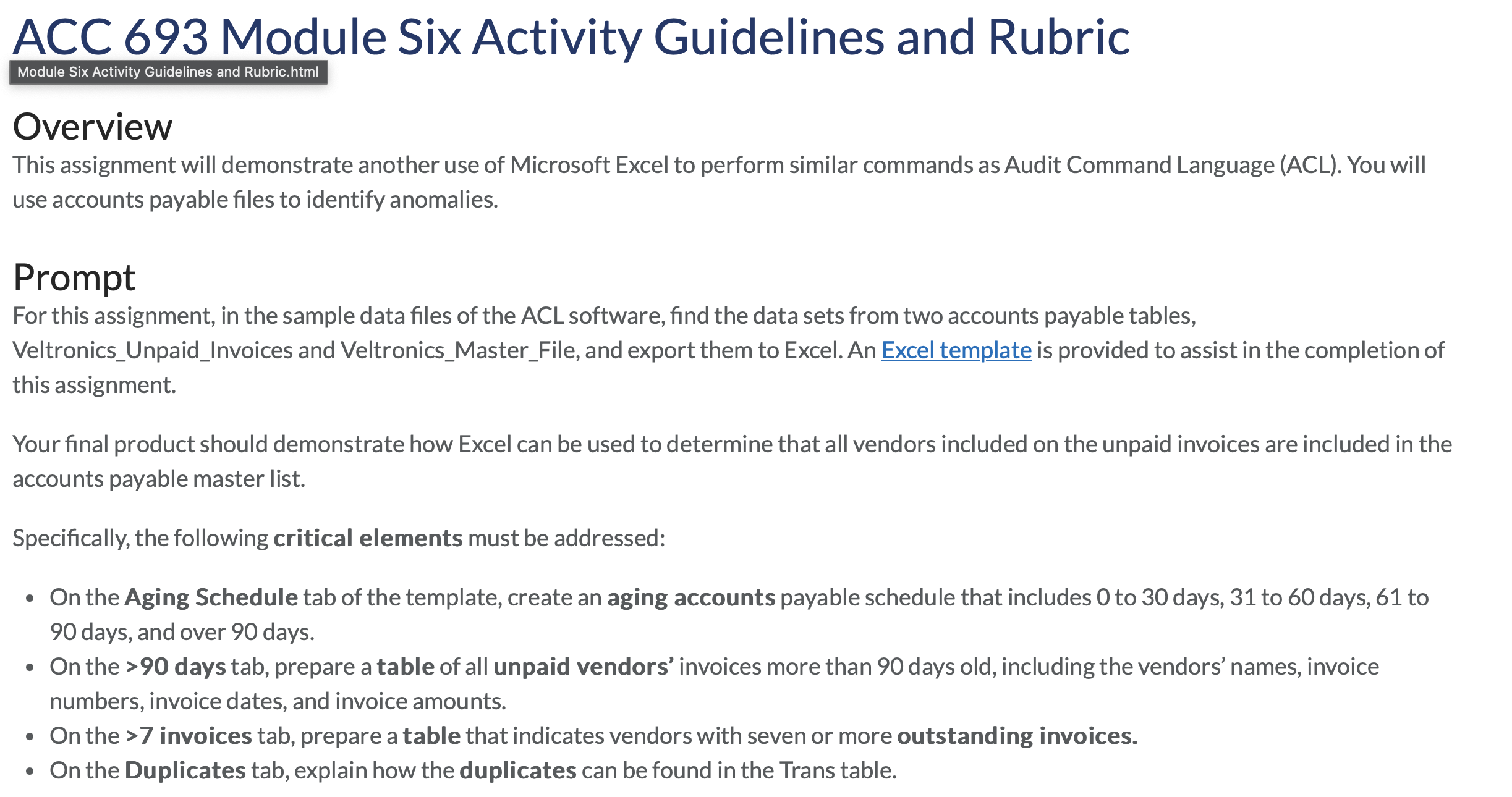 AutoSave OFF A A E ? C ... ACC 693 Activity 6 3