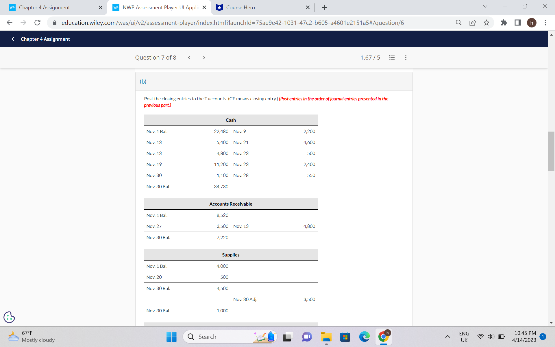 needed help with a accounting question please