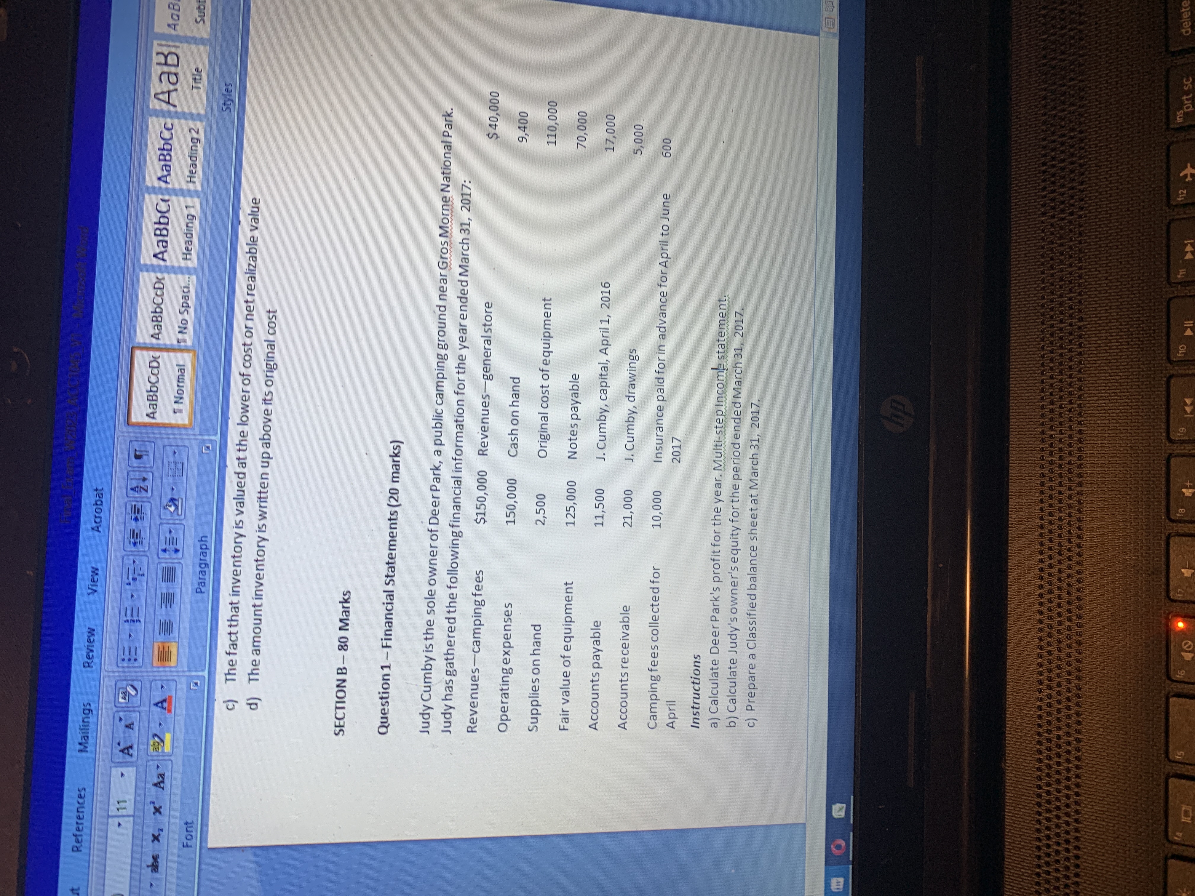 References Mailings Review View Acrobat 7 11 - AA