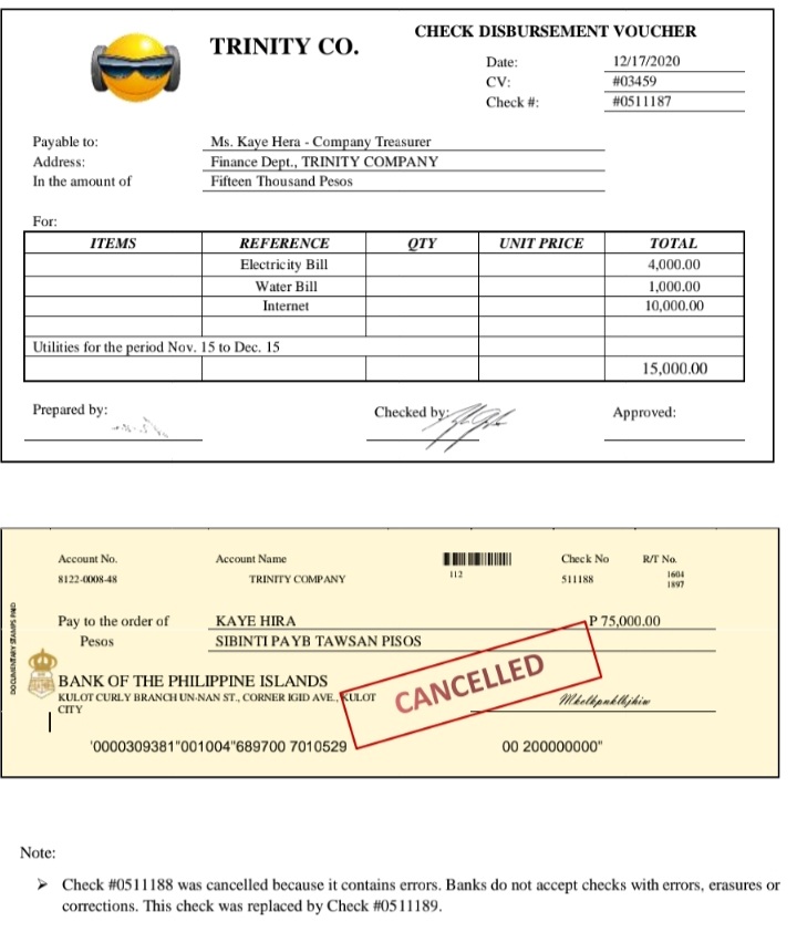 Hello I post this complete picture and accounting
