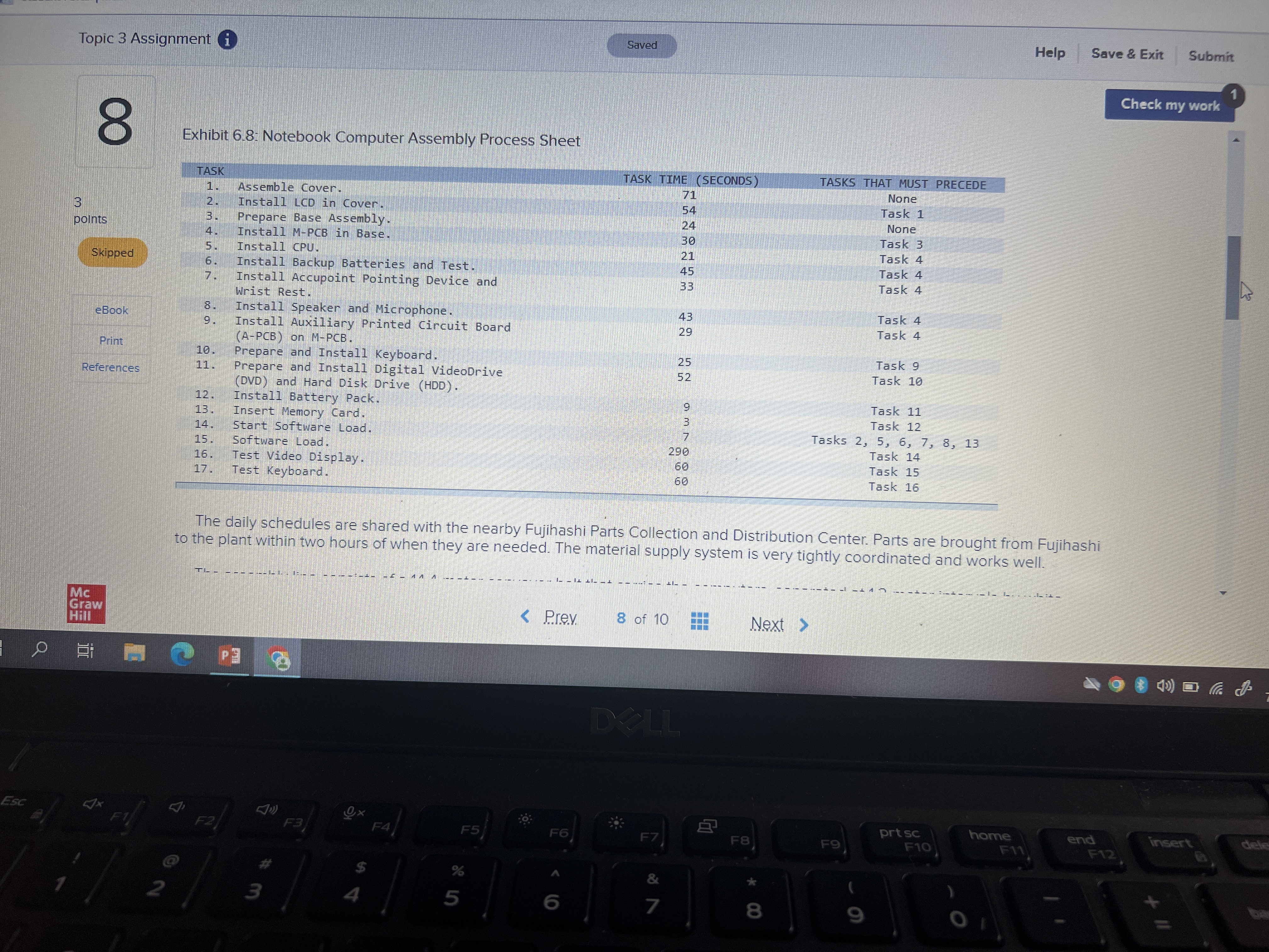 Saved Help Save & Exit Su Topic 3 Assignment i