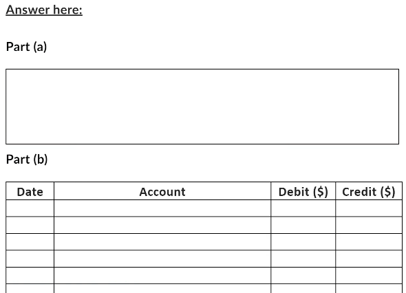 Please no handwriting, just type the answer.