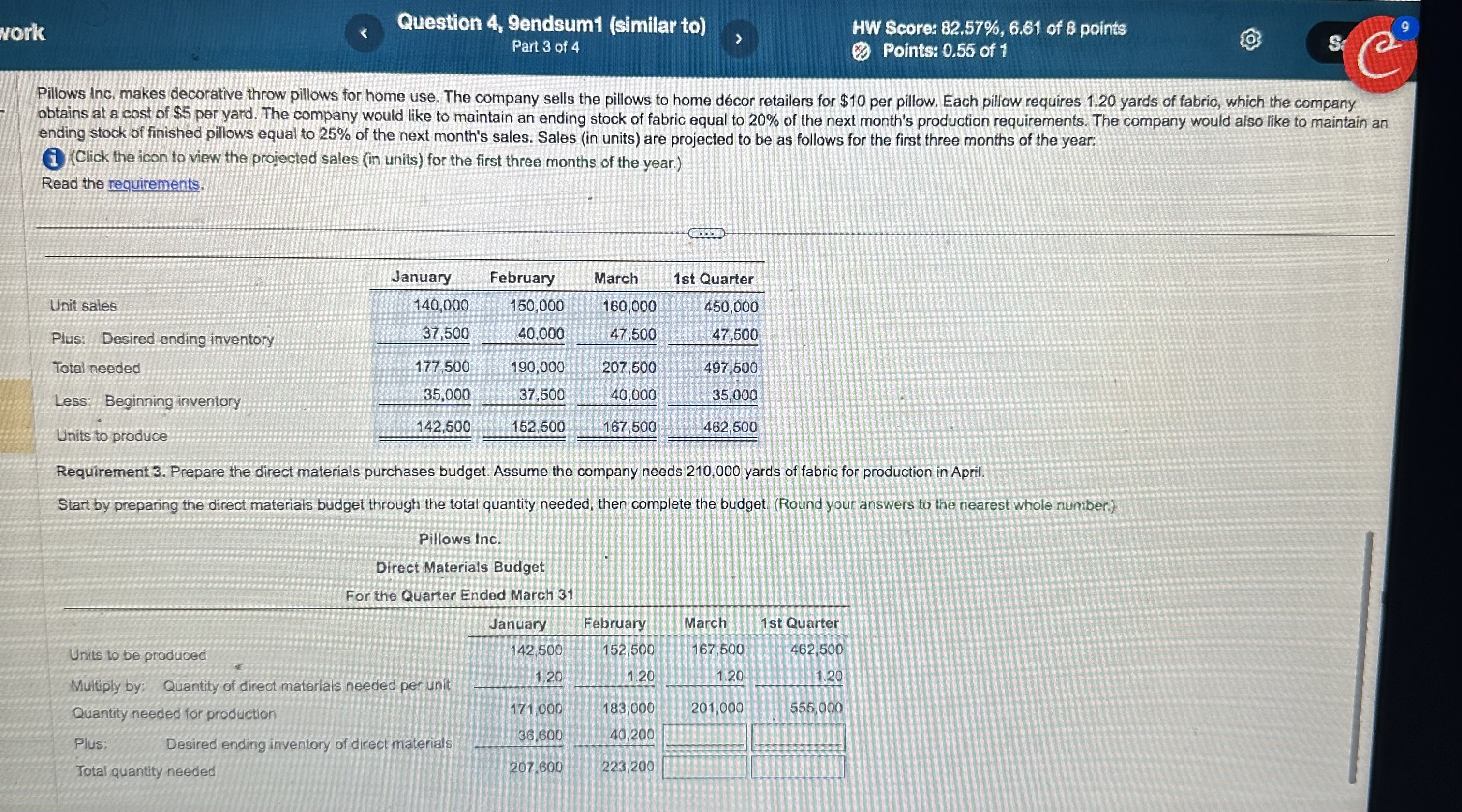 rk Question 4, 9endsum1 (similar to) HW Score: