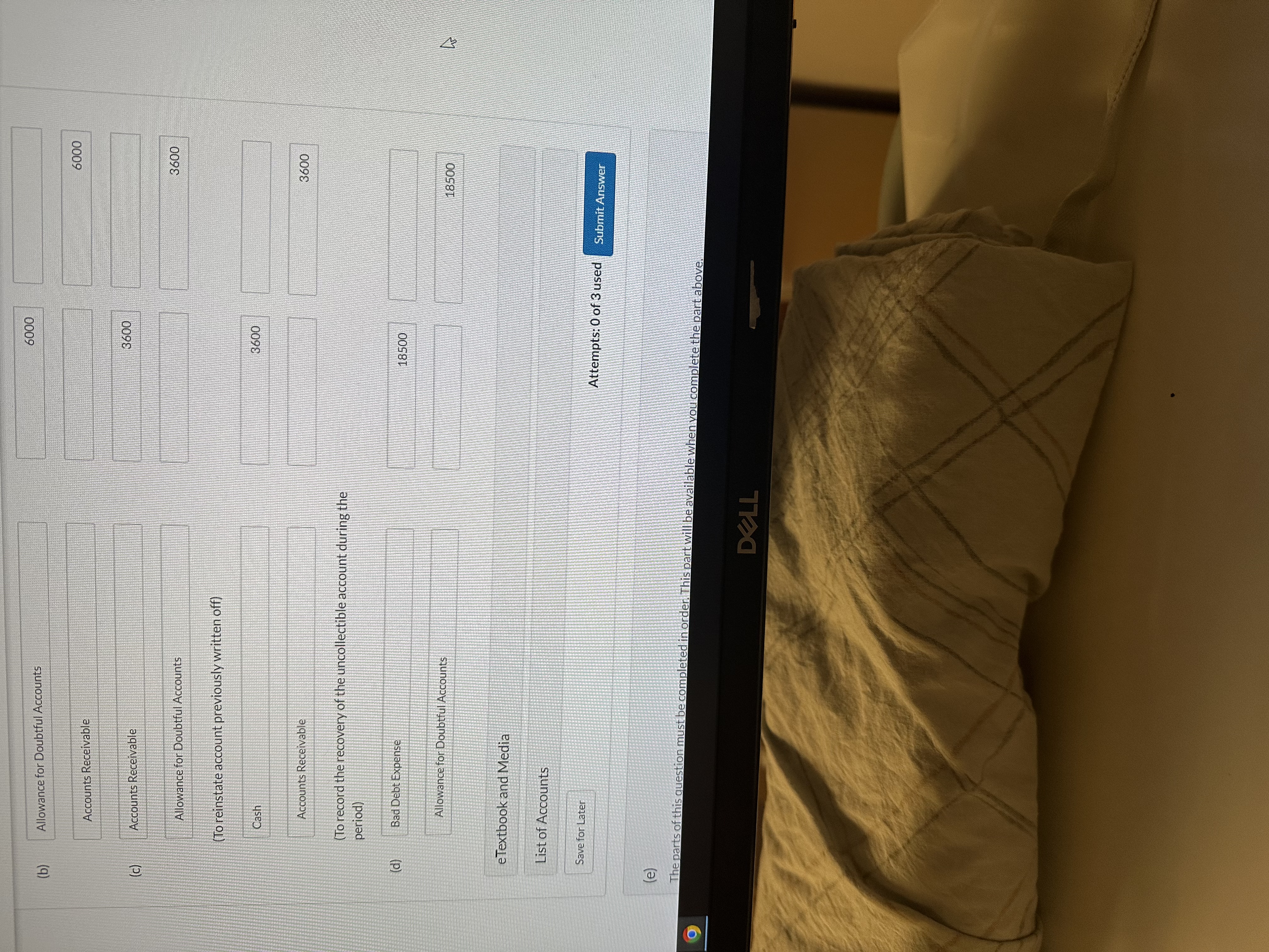 Current Attempt in Progress At the beginning of