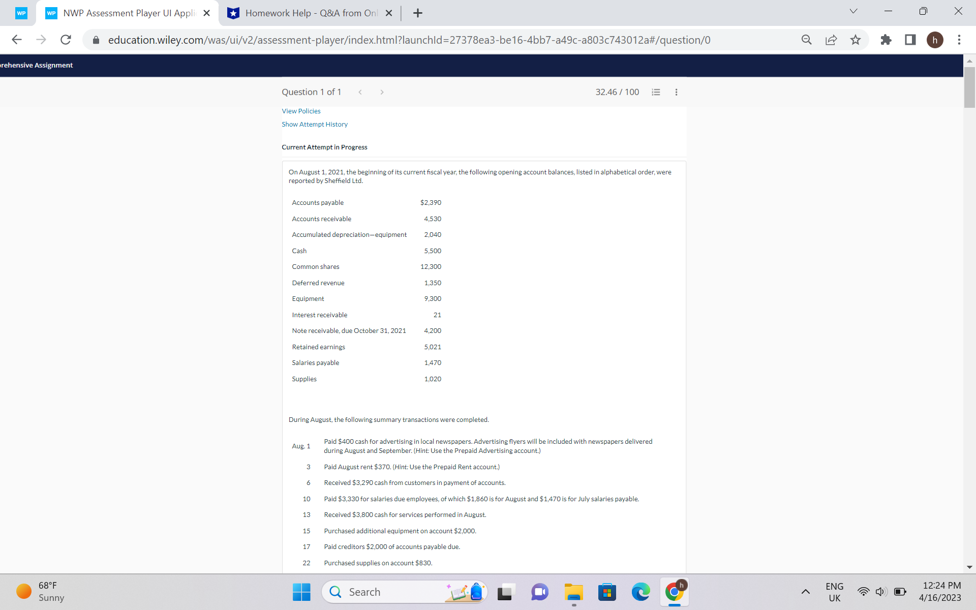 hi there i needed help with a big question please