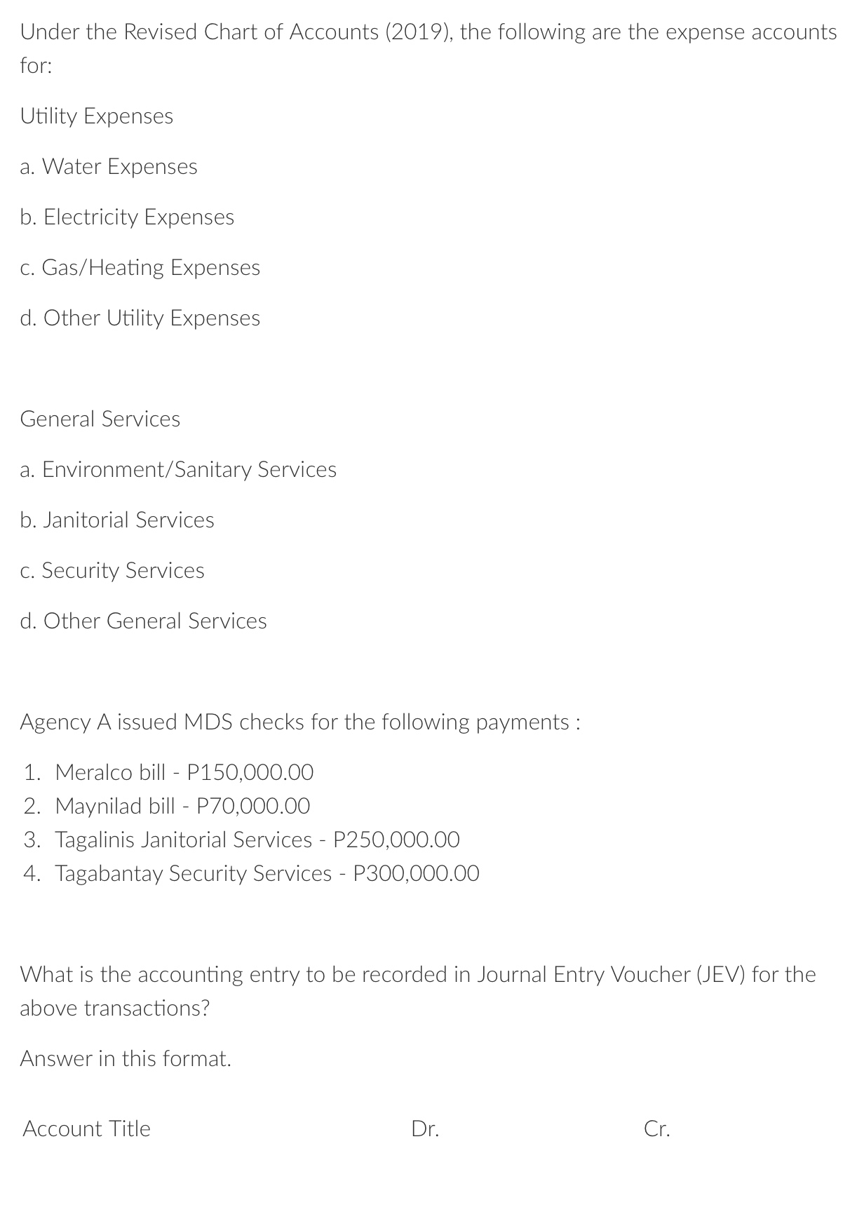 Agency A receives a Notice of Cash Allocation