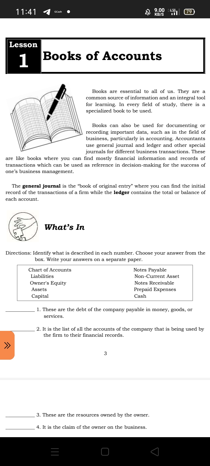 Directions: Match Column A with Column B. Write