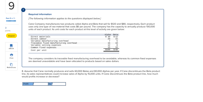 8 Required Information Part 4 of 5 (The following