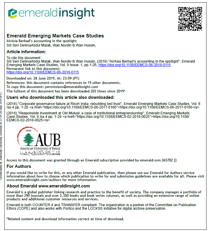 Cemeraldinsight OF Emerald Emerging Markets Case