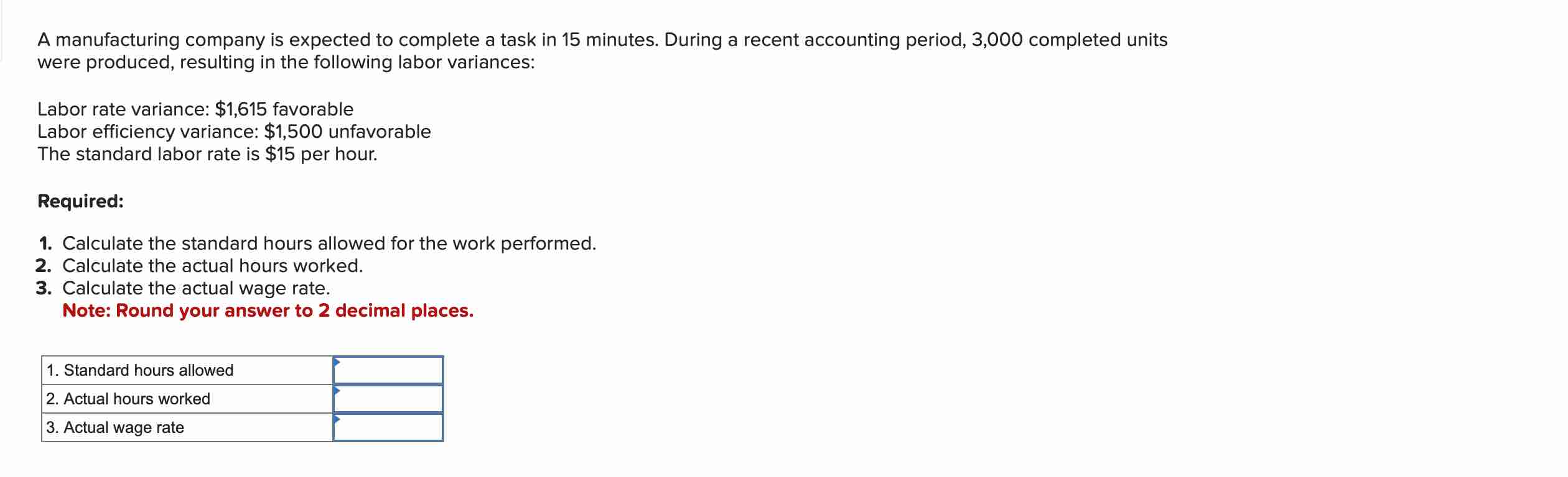 A manufacturing company is expected to complete a