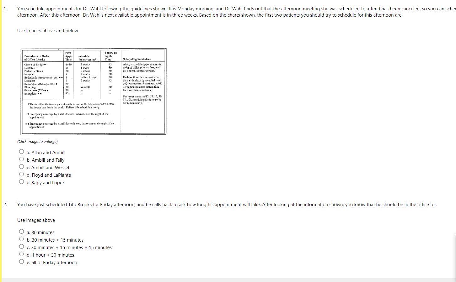 1. You are an event coordinator for a conference