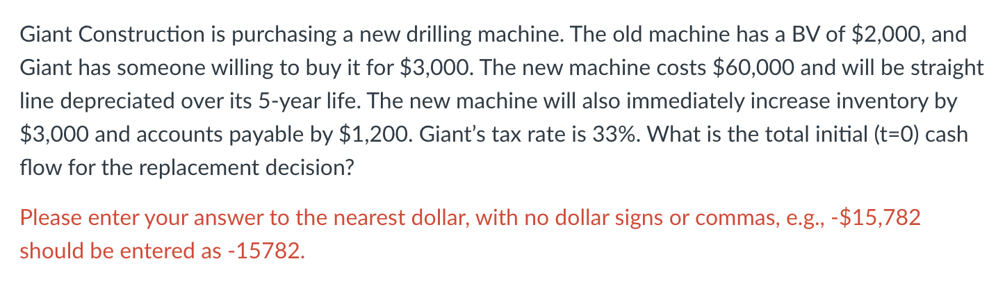Giant Construction is purchasing a new drilling