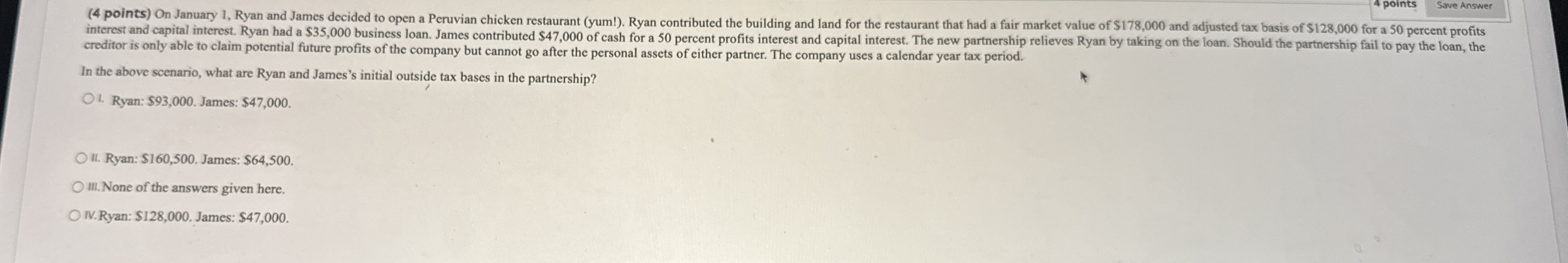 Save Answer creditor is only able to claim