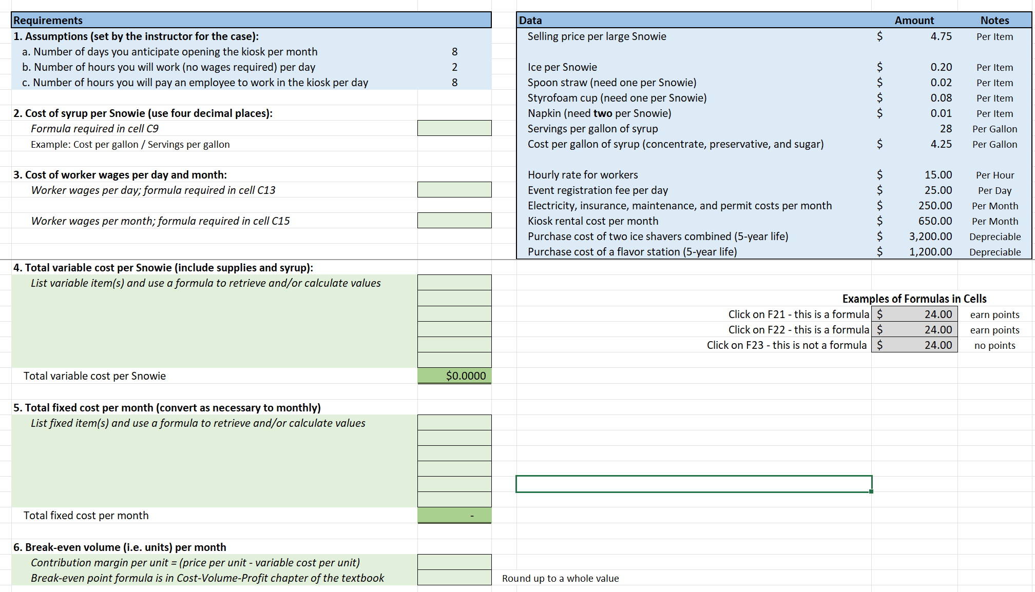 This assignment is a short case analysis using