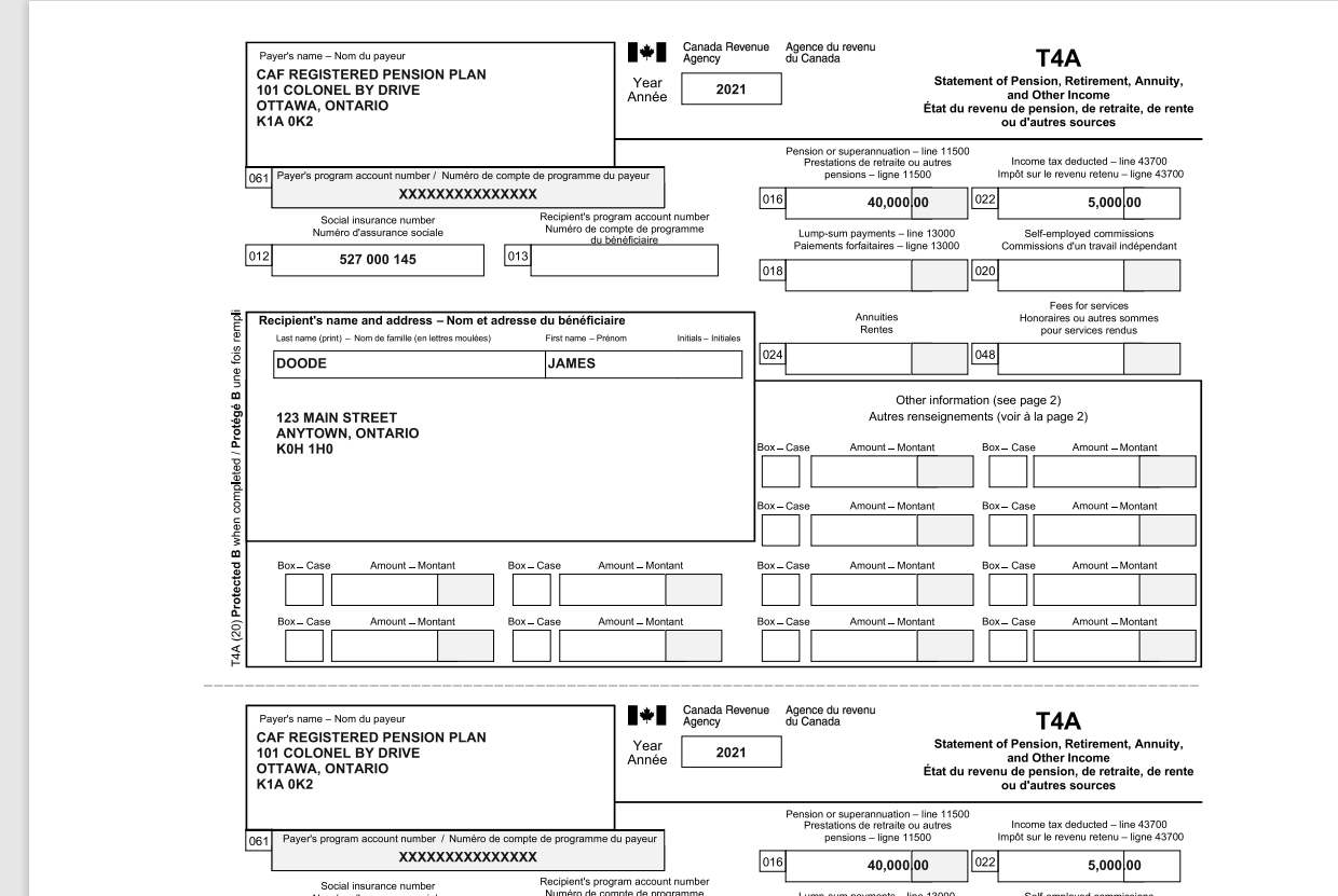 INFORMATION TO USE FOR THE TAX RETURN CASE STUDY: