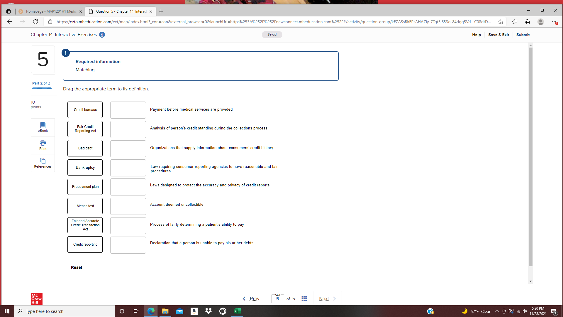 @ Homepage - MAP1201H1 Medic x Question 5 -