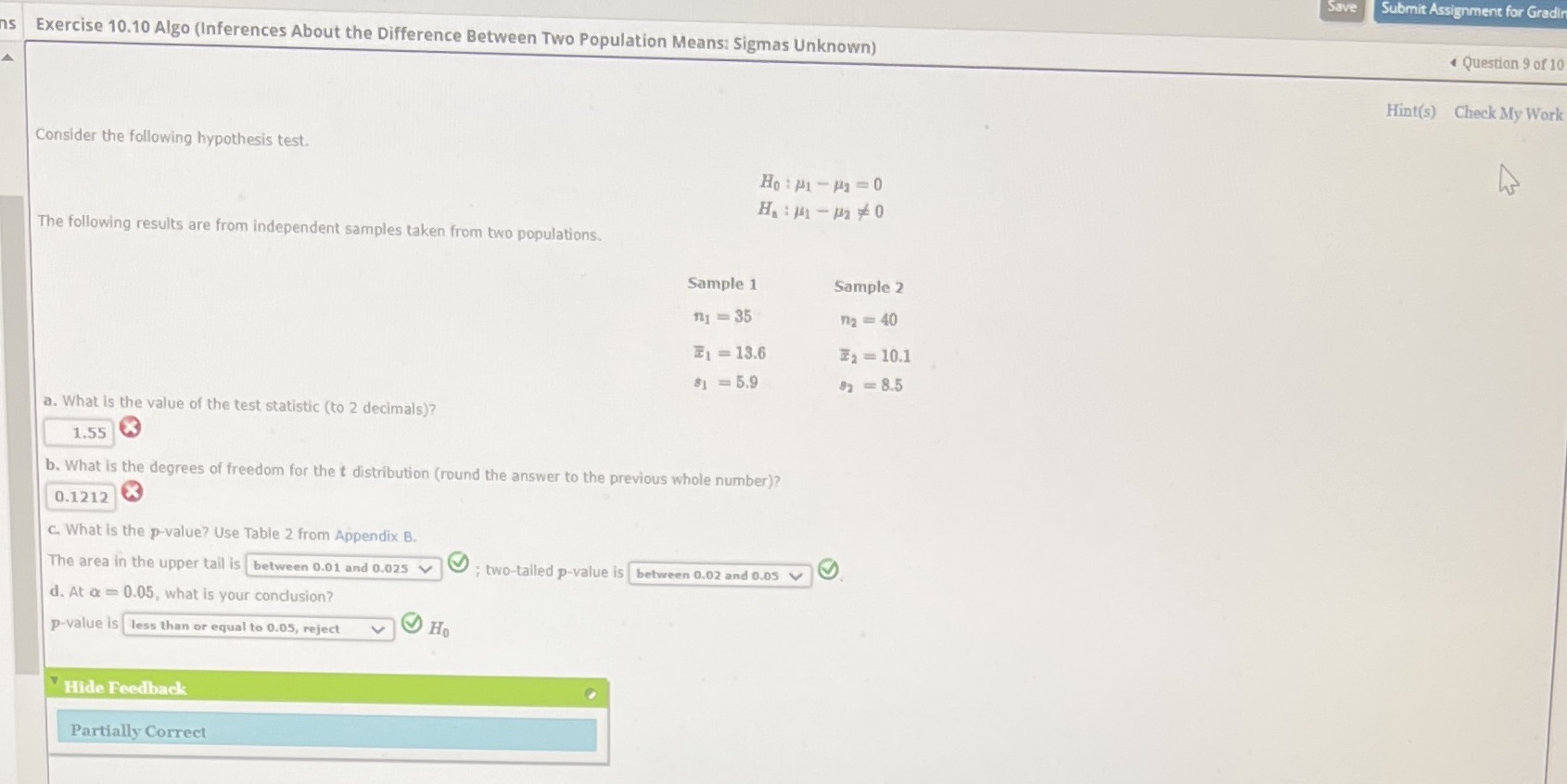 Save Submit Assignment for Gradin S Exercise
