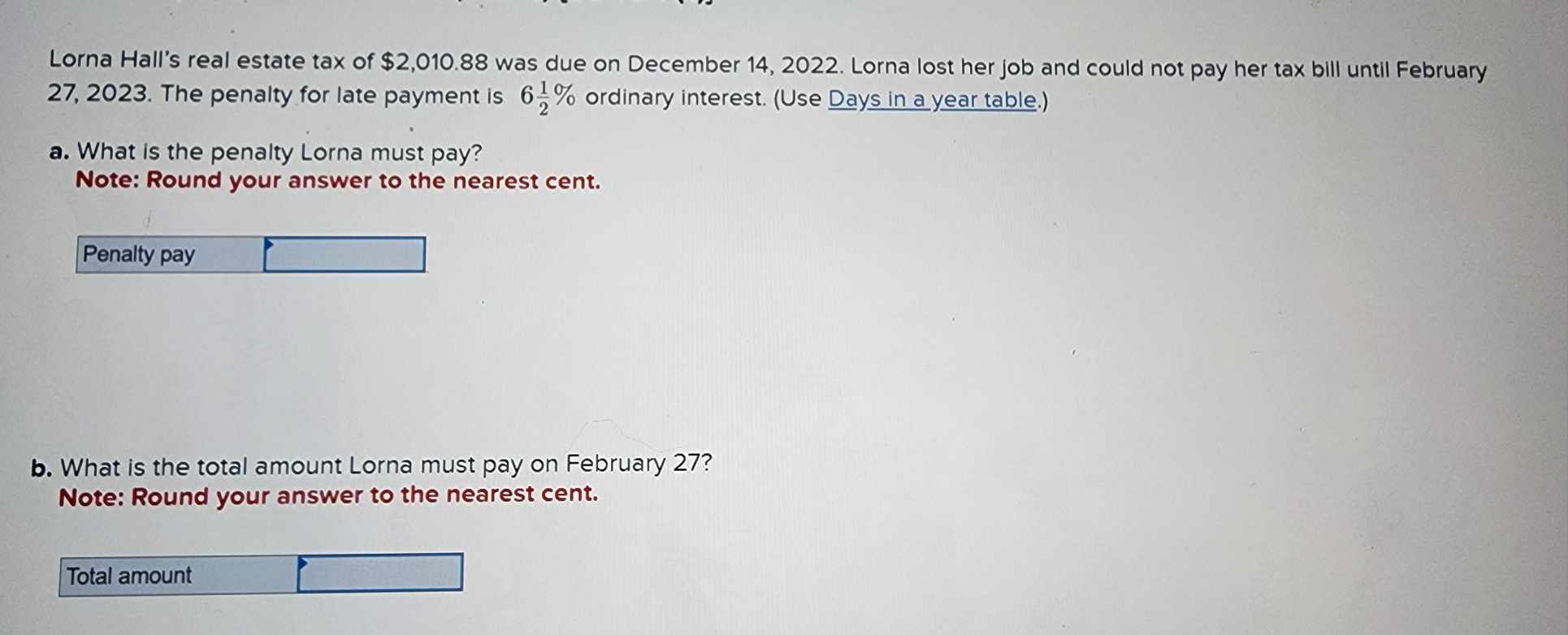 TABLE 7.1 Exact days-in-a-year calendar