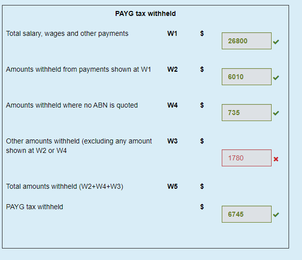 Question 2 From the following payroll