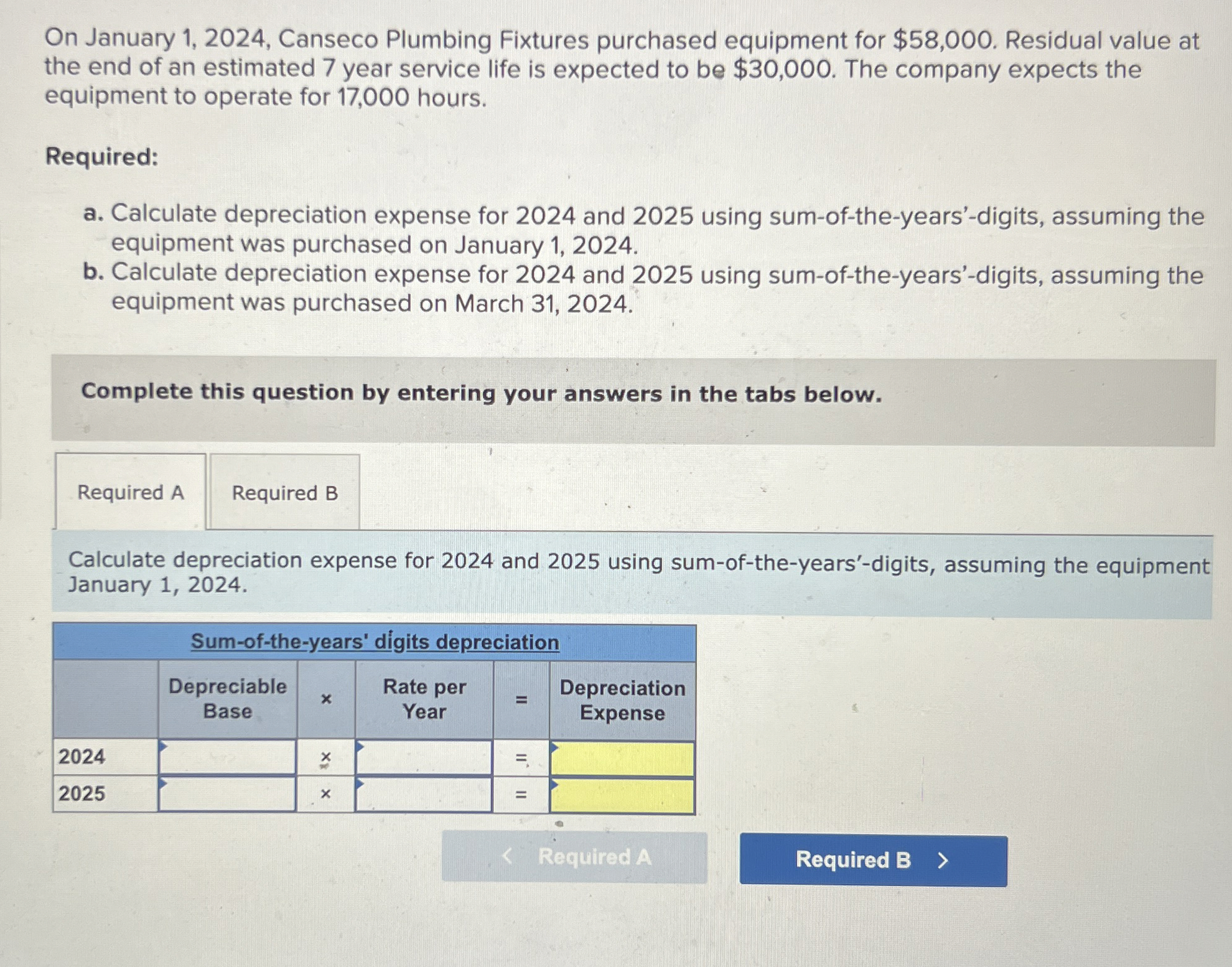 On January 1 , 2 0 2 4 , Canseco Plumbing