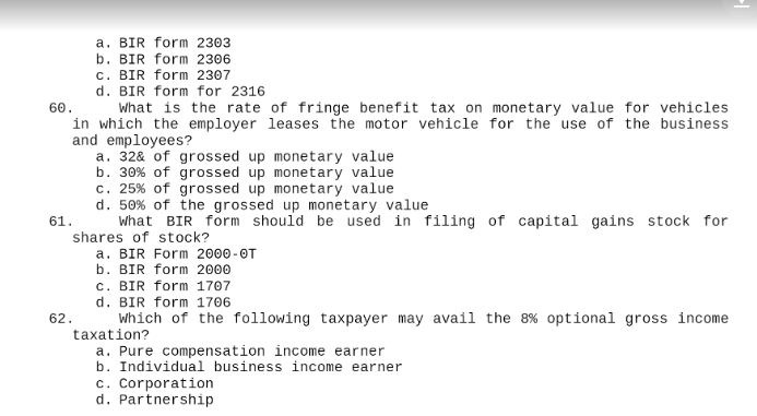 54. ABC, a domestic corporation, 60% Filipino