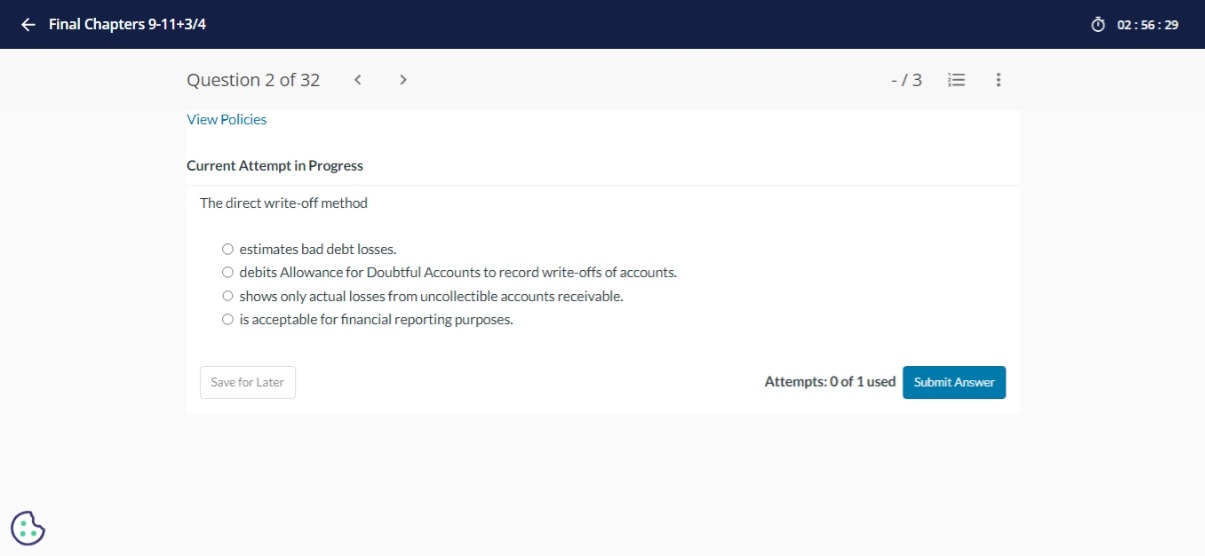 Current Attempt in Progress The direct write -