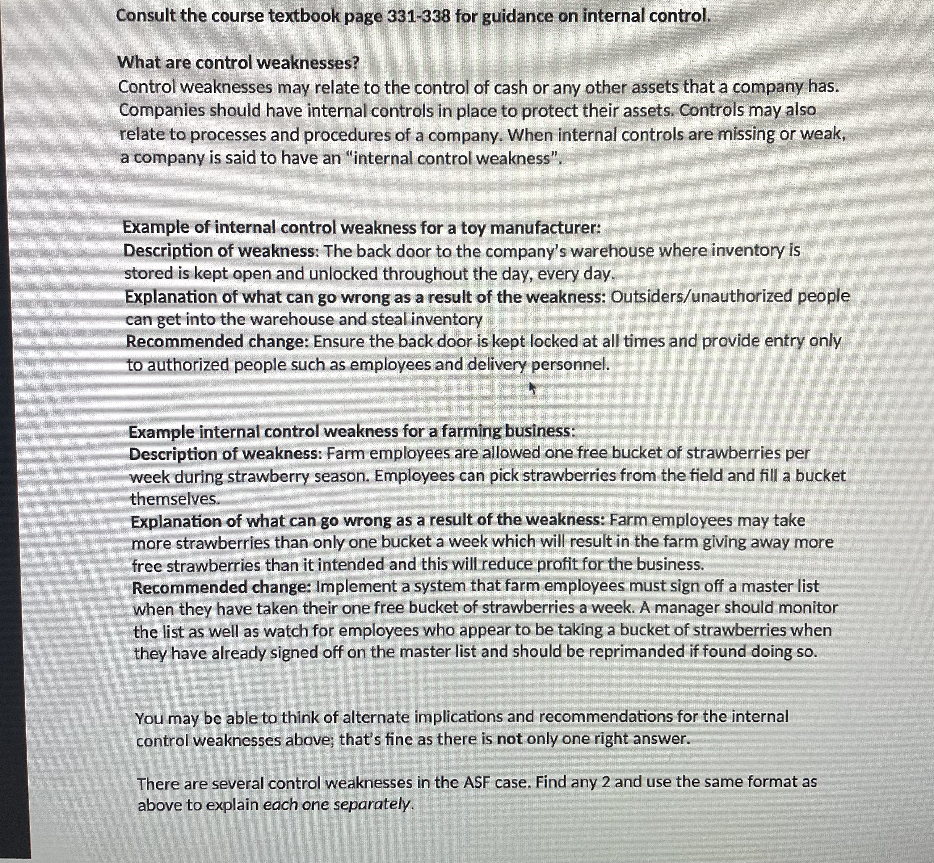 \fConsult the course textbook page 331-338 for