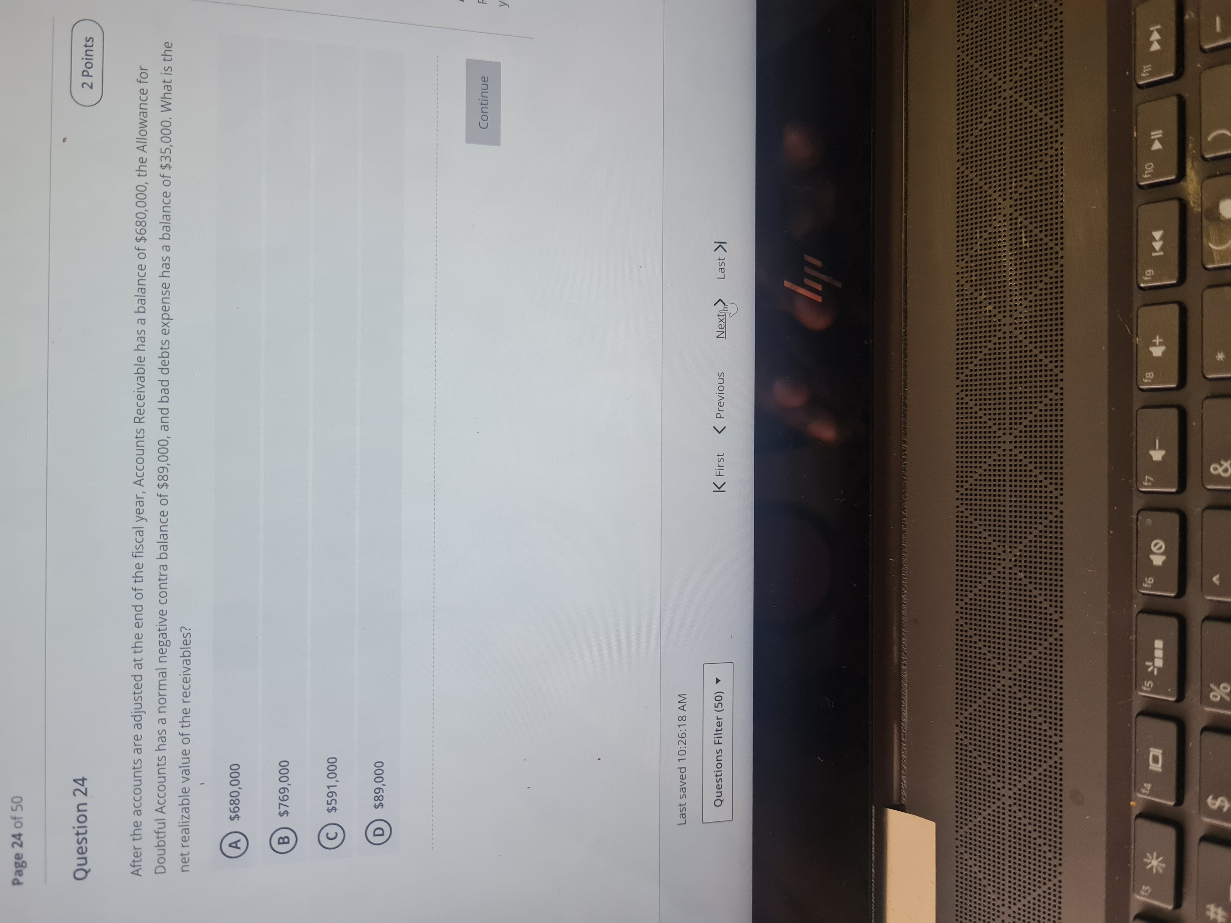 Question 15 2 Points The following is a single -