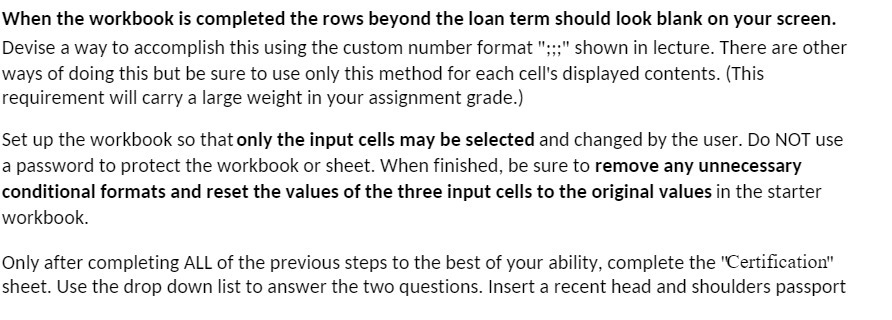 When the workbook is completed the rows beyond