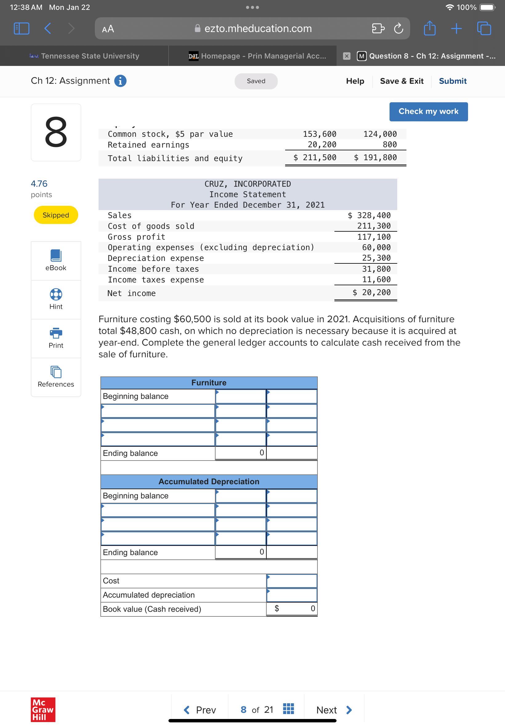 12:38 AM Mon Jan 22 I Lbea I #