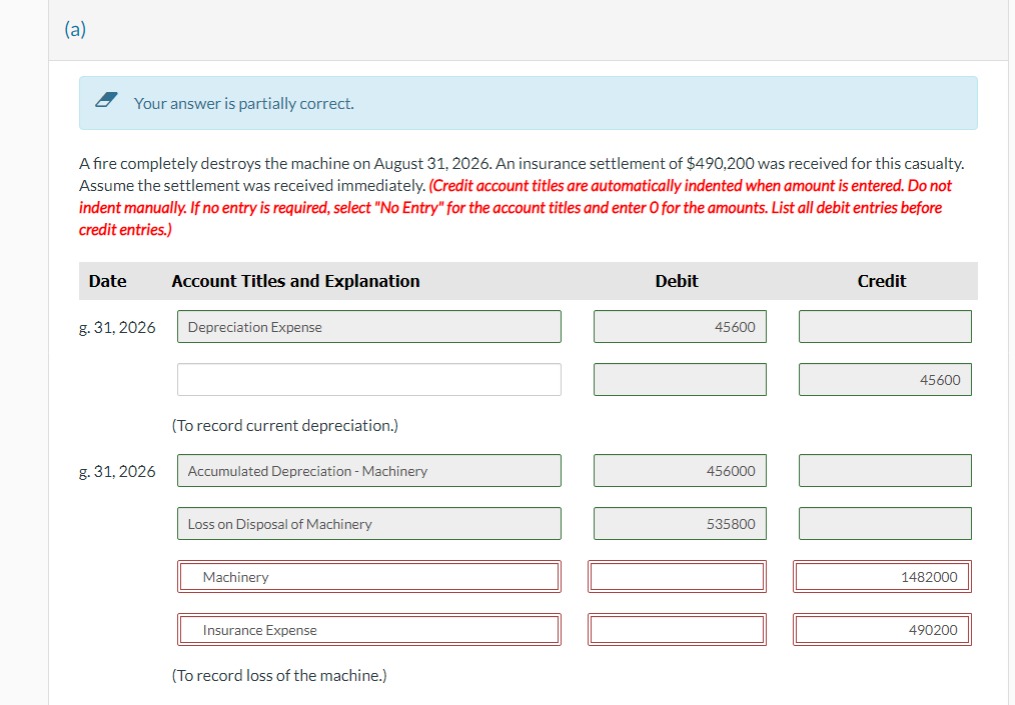 please answer all parts with correct and detailed