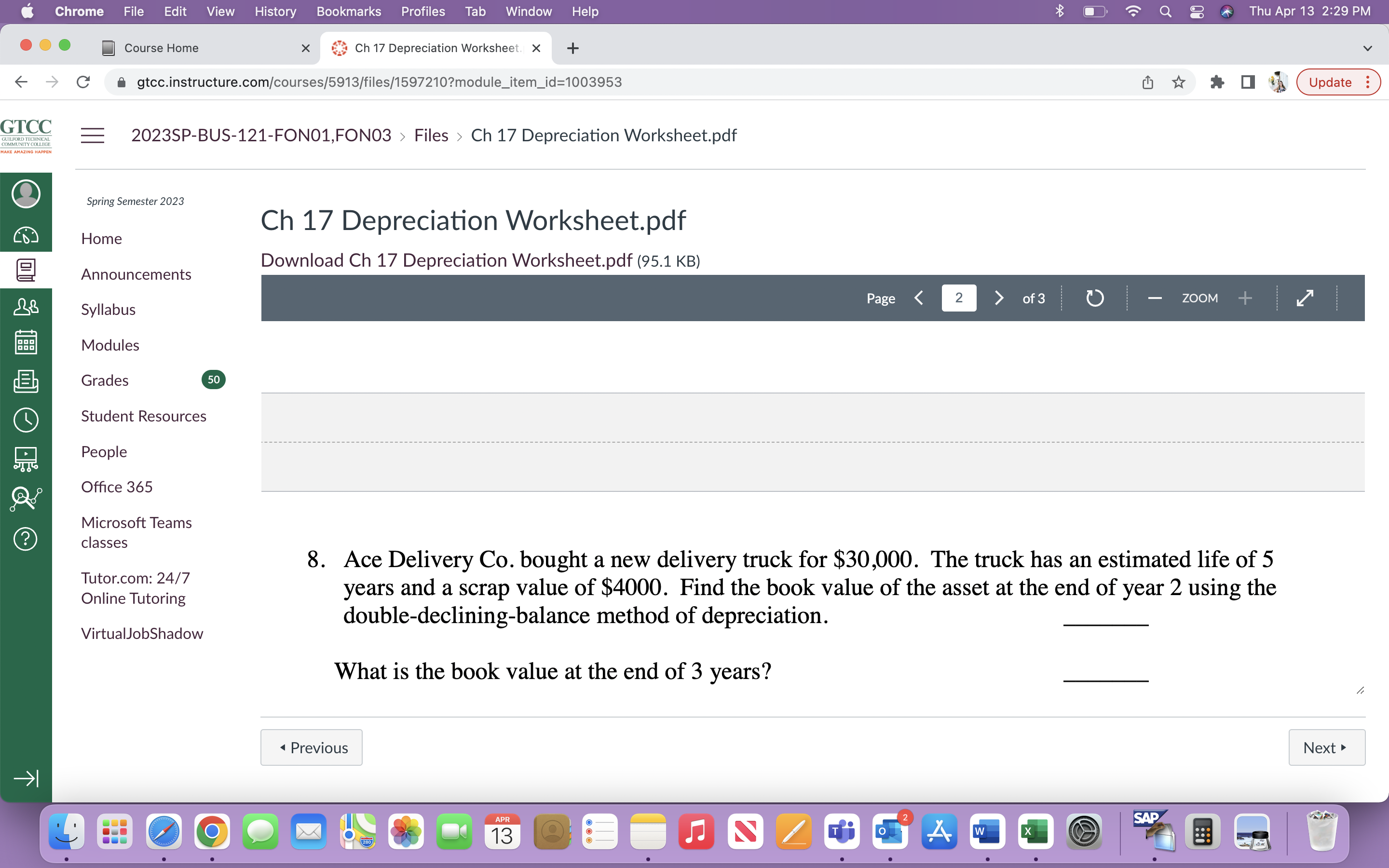 Chrome File Edit View History Bookmarks Profiles