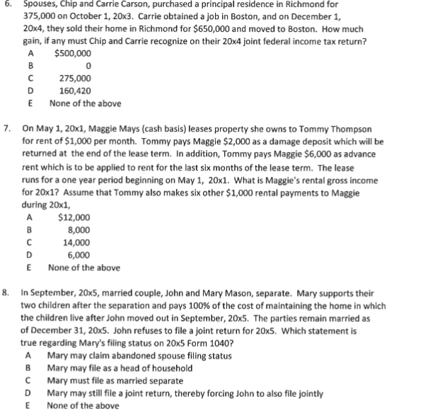 6 Spouses, Chip and Carrie Carson, purchased a