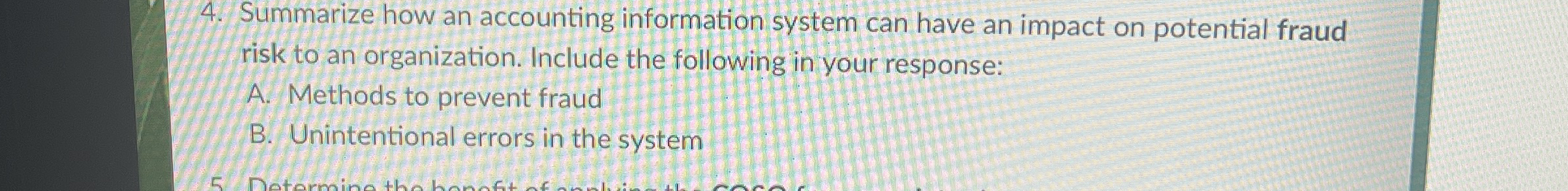 Summarize how an accounting information system