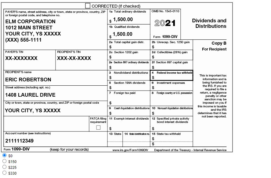 Eric and Marissa will file a joint return. Eric