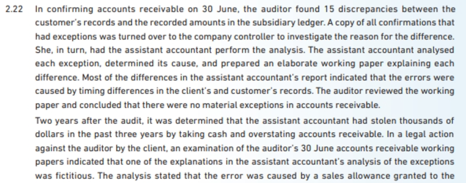 customer for defective merchandise the day before